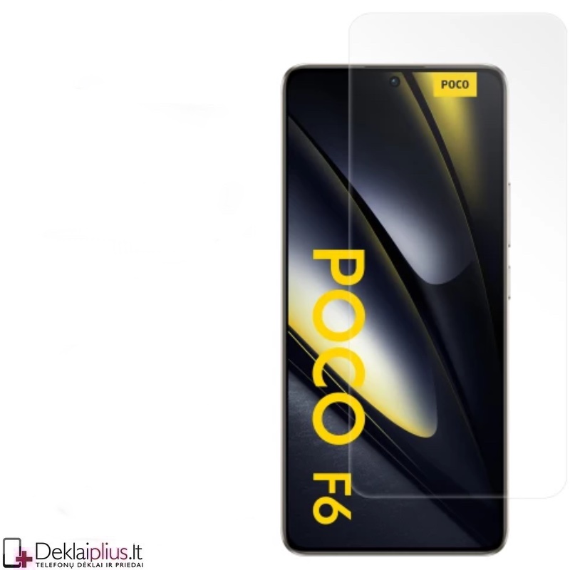 Telefono ekrano grūdintas stiklas (Xiaomi Poco F6 5G/Poco F6 Pro 5G) Telefono ekrano grūdintas stiklas (Xiaomi Poco F6 5G/Poco F6 Pro 5G)